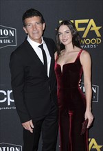 Antonio Banderas and Stella Banderas at the 23rd Annual Hollywood Film Awards held at the Beverly