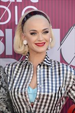 Katy Perry at the 2019 iHeartRadio Music Awards held at the Microsoft Theater in Los Angeles, USA