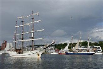 SS Artemis and SS Atlantis, Flensburg Nautics, Flensburg, Schleswig-Holstein, Germany, Europe