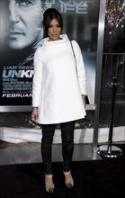 Kim Kardashian at the Los Angeles premiere of 'Unknown' held at the Mann Village Theatre in