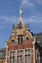 Centraal Station in Amsterdam, Holland