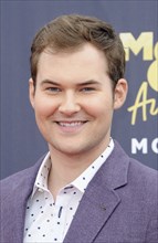 Justin Prentice at the 2018 MTV Movie And TV Awards held at the Barker Hangar in Santa Monica, USA