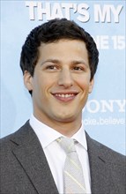 Andy Samberg at the Los Angeles premiere of 'That's My Boy' held at the Westwood Village Theater in