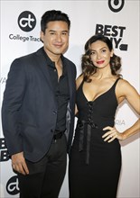 Mario Lopez and Courtney Laine Mazza at the Eva Longoria Foundation Dinner Gala held at the Four