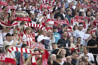 Fans, 2nd Bundesliga, 1. FC Köln, Hamburger SV on 02/08/2024 at the RheinEnergieStadion in Cologne