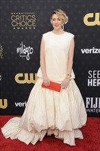 Greta Gerwig at the 29th Annual Critics' Choice Awards held at the Barker Hangar in Santa Monica,