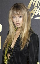 Gigi Hadid at the 2016 MTV Movie Awards held at the Warner Bros. Studios in Burbank, USA on April