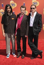 Joseph Quinn, Jamie Campbell Bower, and Eduardo Franco at the 2022 MTV Movie and TV Awards held at