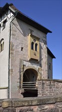 Historical Castle Wartburg near the Town Eisenach, Thuringia, Germany. Historical Wartburg Castle