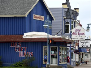 Street Scene in the Town Sault Ste. Marie, Michigan, USA. Street scene in the town of Sault Ste