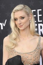 Elizabeth Debicki at the 29th Annual Critics' Choice Awards held at the Barker Hangar in Santa