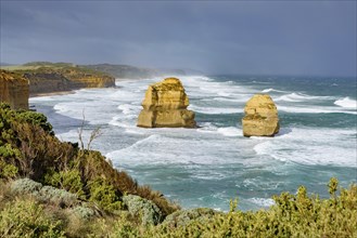 The Twelve Apostles on Great Ocean Road, Victoria, Australia, Oceania