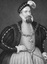 Henry Grey, 1st Duke of Suffolk, 3rd Marquess of Dorset (1515-1554) on engraving from 1838. English