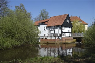 Watermill on the Vechta moor stream