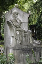 Cemetery Mourning Gravestone