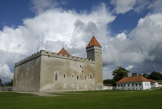 Castle in Kuressaare, Saaremaa, Estonia, Europe