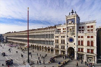 St Mark's Square (Piazza San Marco) in Venice, Italy, Europe