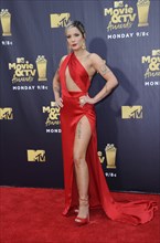 Halsey at the 2018 MTV Movie And TV Awards held at the Barker Hangar in Santa Monica, USA on June