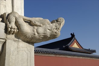 Sculpture at Tiantan Park, Beijing, China, Asia