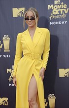 Jasmine Sanders at the 2018 MTV Movie And TV Awards held at the Barker Hangar in Santa Monica, USA