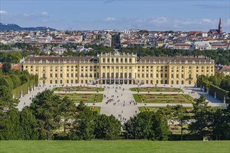 Schönbrunn Palace in Vienna, Austria, Europe