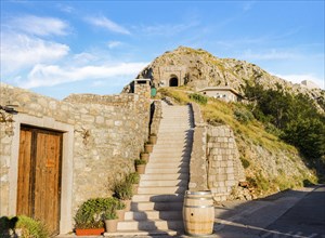 Peter Negosh mausoleum in mountains of Montenegro