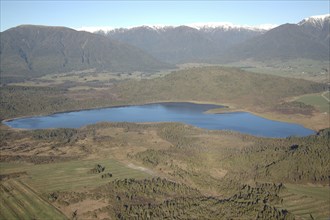 Kangaroo Lake near Lake Brunner, West Coast, South Island, New Zealand, Oceania