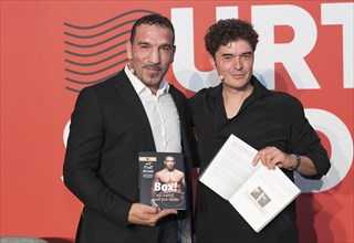 FRANKFURT AM MAIN, Germany, October 22 2022: Firat Arslan (*1970, Turco-German boxer) at the 74th