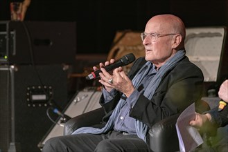 Wiesbaden, Germany, April 5th 2019: Volker Schlöndorff (*1939, German film director, screenwriter