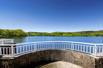 Leisure center of Lac Des Montagnes close to Mazamet city in France