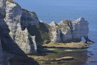 The cliffs near Etretat Cliffs near Etretat, Normandy, France, Europe