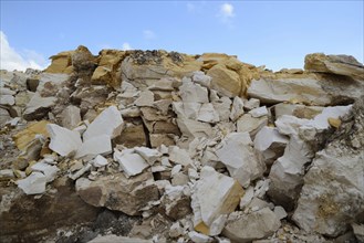 A pile of diamataceous earth at a mine in Queensland, Australia, Oceania