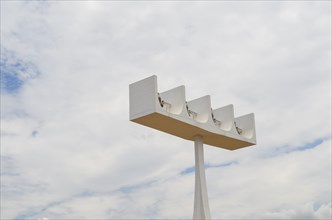 Brasília, Distrito Federal, Brazil, October 25 -2014: Metropolitan Cathedral of Brasilia, work of