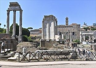 Castor and Pollux Temple, Vesta Temple