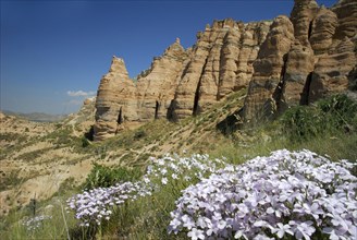 Tuff rock, Red Valley, Cappadocia, Turkey, Asia