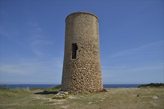 Torre del Serral dels Falcons, Falcon Tower, Porto Cristo, Majorca, Balearic Islands, Spain, Europe