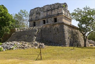 Casa Colorado, Chichen Itzá, Mayan ruins, Yucatan, Mexico, Central America