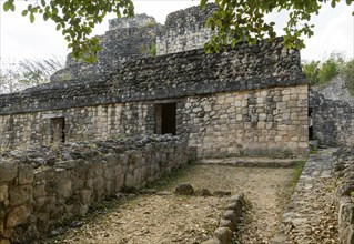 Mayan ruins at Ek Balam archaelogical site, near Valladoid, Temozón, Yucatán, Mexico, Central