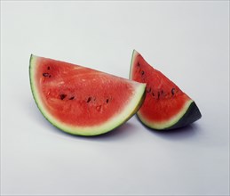 Slices of watermelon (Citrus lanatus)