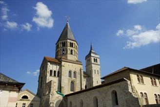 Abbey Church of Saint-Pierre-et-Saint-Paul and and Clocher de l'eau benite, Monastery Church,