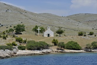 Chapel of Mary of Tarac, 17th century, Adriatic Sea, Kornati, Kornati Islands, Kornati Islands