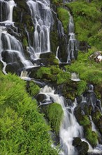 Bride's veil waterfall, Scotland, Great Britain