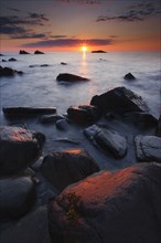 Rocky Coast, Balnakeil Bay, Sutherland, Scotland, Great Britain