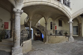 Casal Solleric city palace, today a museum, Passeig del Born, Palma de Mallorca, Majorca, Balearic