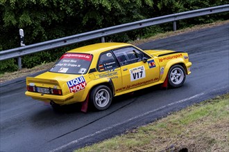 ADAC Eifel Rally Festival 2023, Opel Ascona B, Vulkaneifel, Rhineland-Palatinate, Germany, Europe