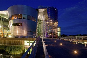 The Gläserne Manufaktur is a Volkswagen Group car factory in Dresden. It was built on the site of