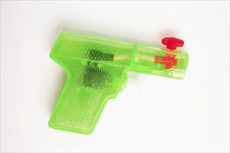 Toy, green water spray gun