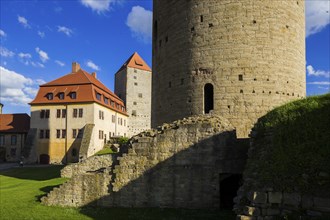 Querfurt Castle is located in the town of Querfurt in Saalekreis, Saxony-Anhalt. The hilltop castle