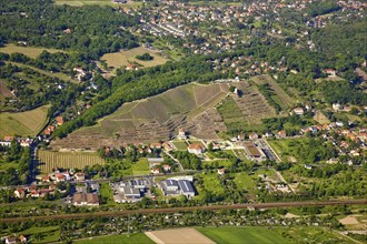 Aerial view of Wackerbarth Castle Wackerbarth Castle, also known as Wackerbarths Ruh', is a baroque