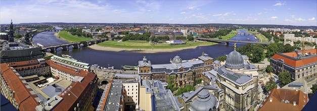 View of the old and new town from the Church of Our Lady